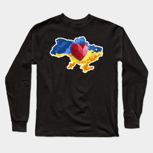 UA heart crystal Long Sleeve T-Shirt